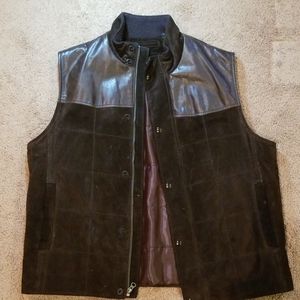 Suede/Leather Outer vest